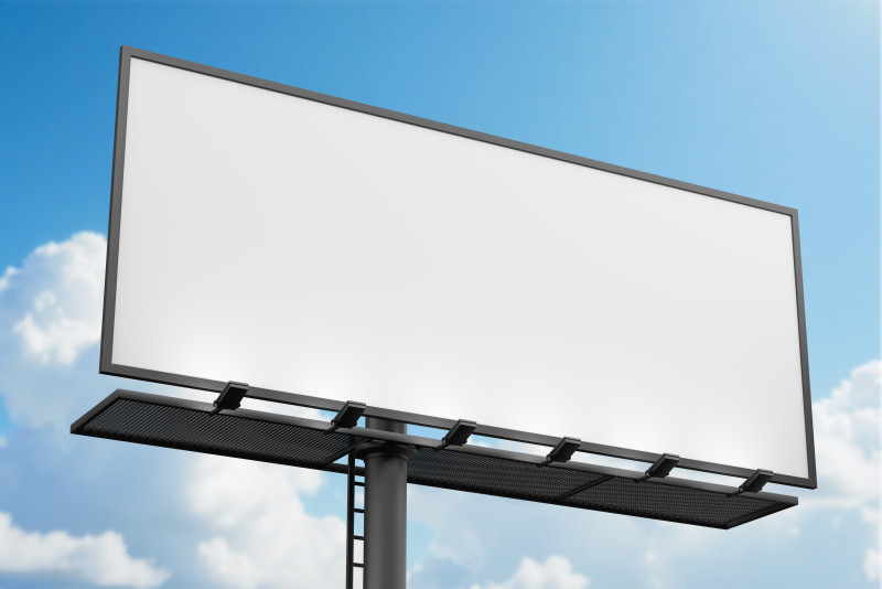 Billboard 01 3D Model .c4d .max .obj .3ds .fbx .stl .blend 