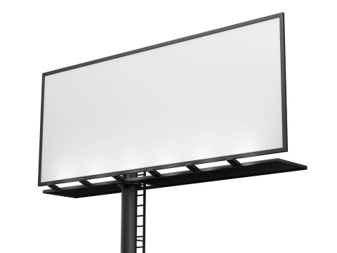 Billboard 01 3D Model