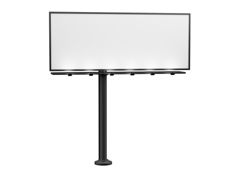 Billboard 01 3D Model