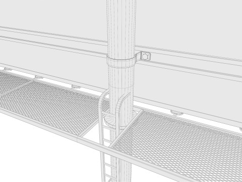 Billboard 01 3D Model