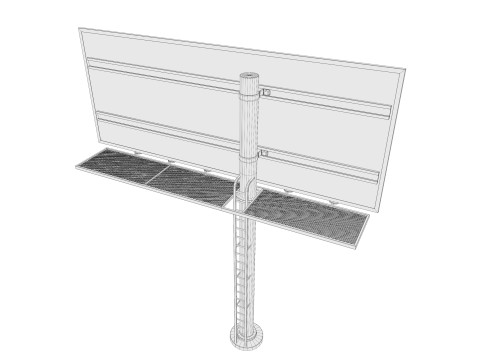 Billboard 01 3D Model