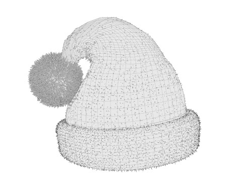 Christmas Hat 01 3Dモデル