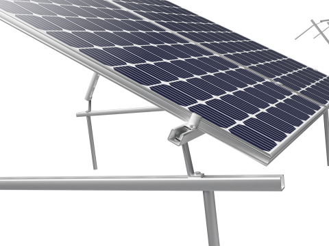Sun Solar Panels 3Dモデル