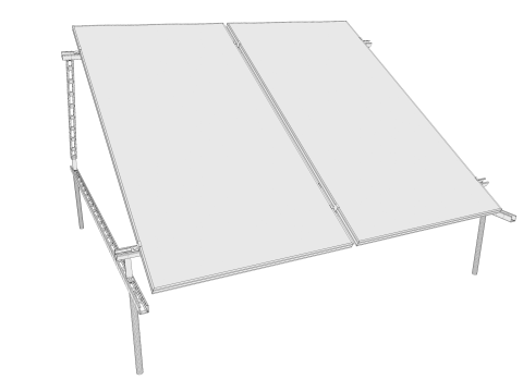 Sun Solar Panels 3Dモデル