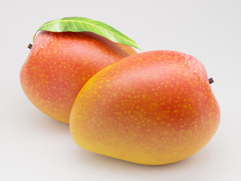 Mango 01 3Dモデル