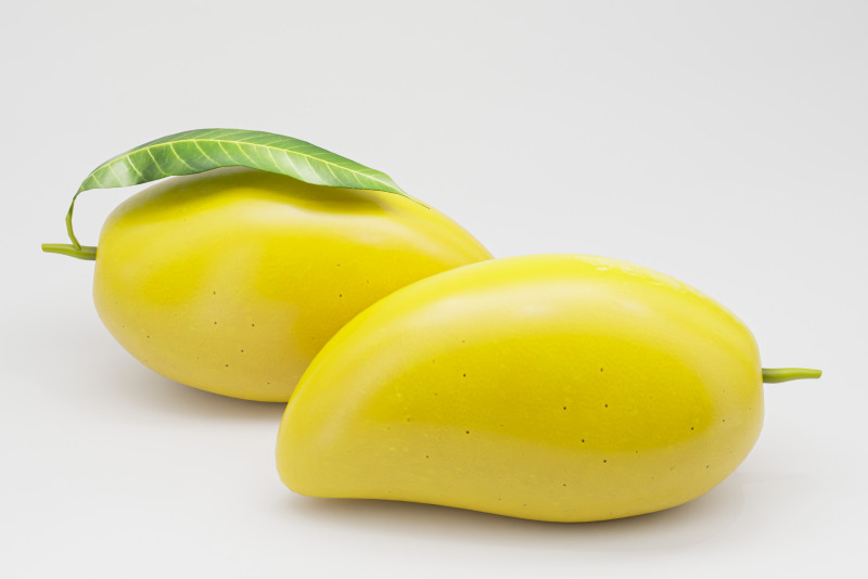 Mango 03 3D Model .c4d .max .obj .3ds .fbx .stl .blend 