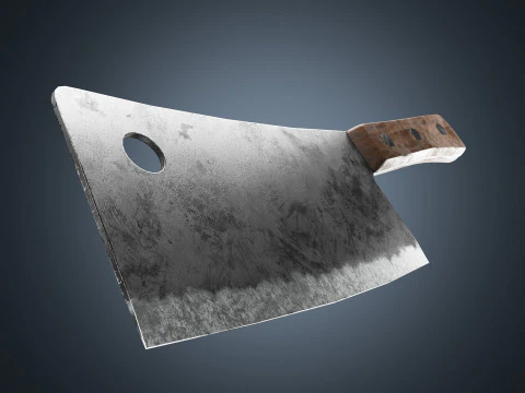 Butcher Knife 3D Model