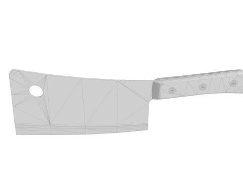 Butcher Knife 3D Model