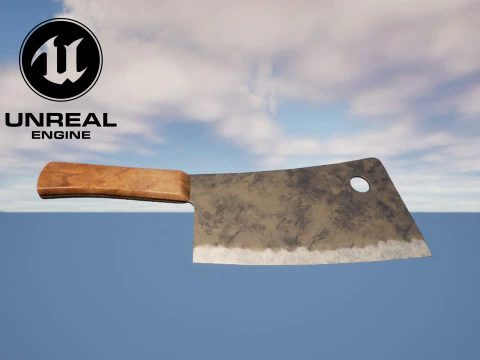 Butcher Knife 3D Model
