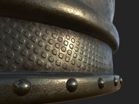 Old Dark Crown 3D Model