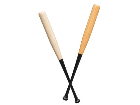 Bates de béisbol 02 Modelo 3D