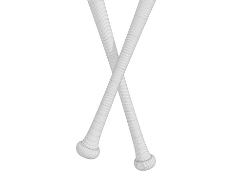 Baseball Bats 02 Modelo 3D