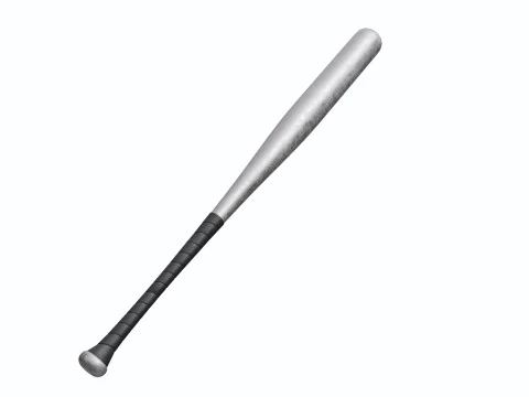 Baseball Bats Low-poly 3D Model