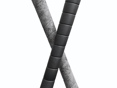 Baseball Bats Low-poly 3Dモデル