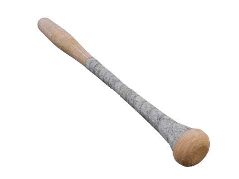 Baseball Bats Low-poly 3D Model