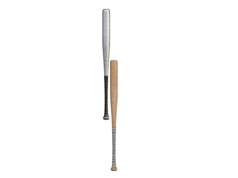Baseball Bats Low-poly 3Dモデル