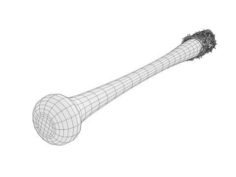 Lucille Baseball Bat - Game Ready PBR Low-poly Modelo 3D