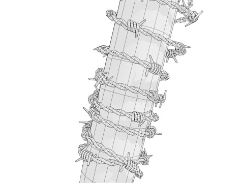 Lucille Baseball Bat - Game Ready PBR Low-poly Modelo 3D