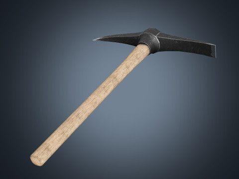 Pickaxe PBR Game Ready 3Dモデル