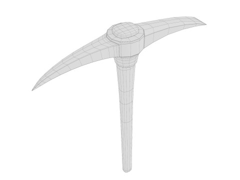 Pickaxe PBR Game Ready 3Dモデル
