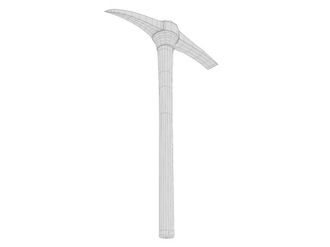 Pickaxe PBR Game Ready 3D Model