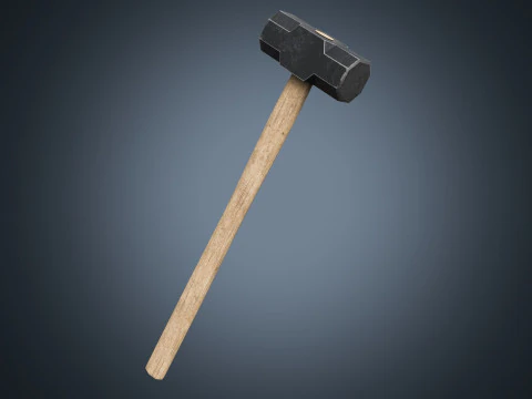 Sledge Hammer 3D Model