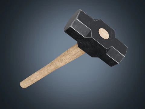 Sledge Hammer 3D Model