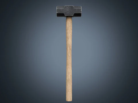 Sledge Hammer 3D Model