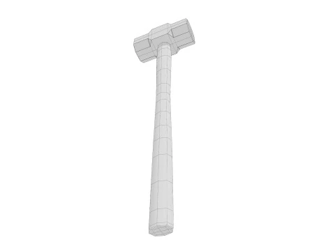 Sledge Hammer 3D Model