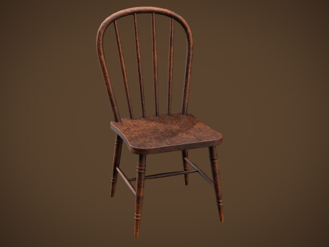 Table and chairs 3D Модель