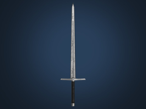 Sword PBR Game-Ready Model 3D