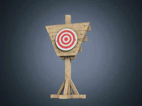 Practice Dummy PBR Game Ready 3D Model