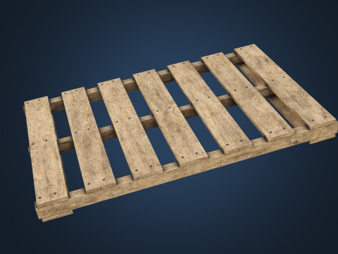 Wooden Pallet 3D Модель