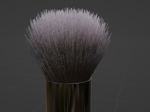 Make Up Brush 01 3Dモデル