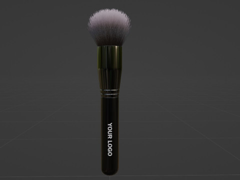 Make Up Brush 01 3Dモデル