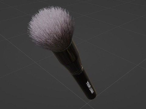 Make Up Brush 01 3Dモデル