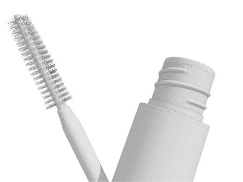 Mascara stick with handle 3D Model