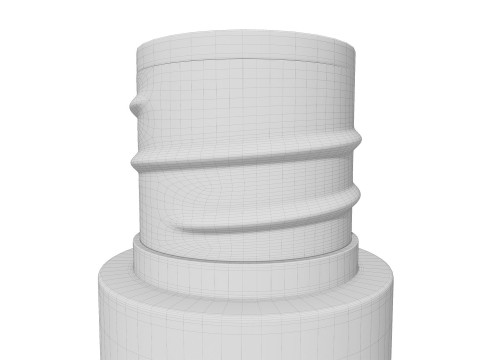 Mascara stick with handle 3Dモデル