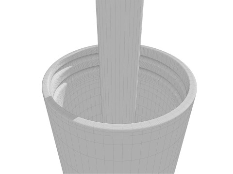 Mascara stick with handle 3Dモデル
