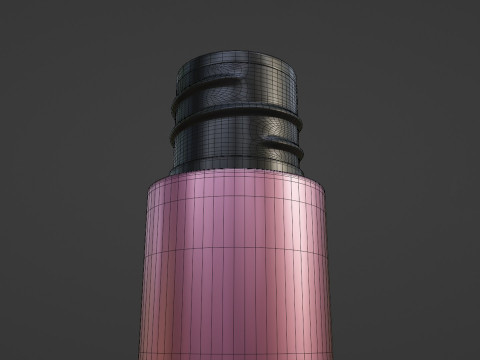 Mascara stick with handle 3Dモデル