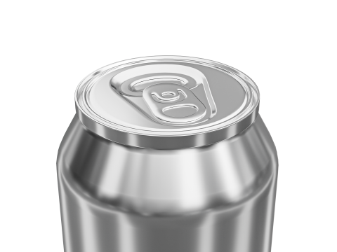 Soda can 350ml 3D Model