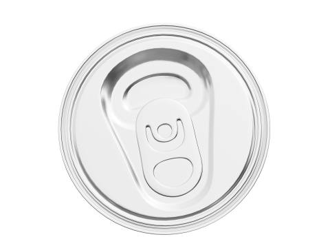 Soda can 350ml 3D Model