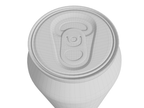 Soda can 350ml 3D Model