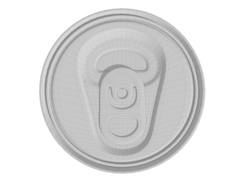 Soda can 350ml 3D Model