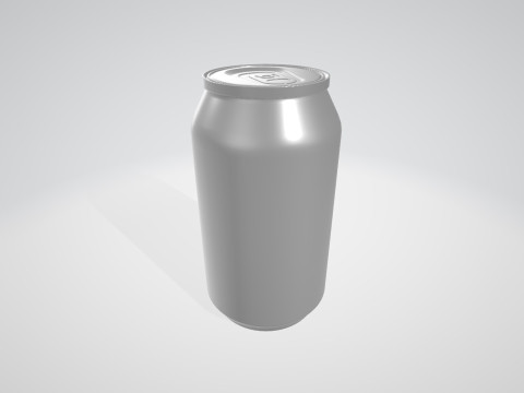 Soda can 350ml 3D Model