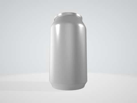 Soda can 350ml 3D Model