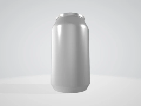 Frisdrankblikje 350ml 3D Model