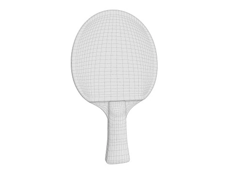 Table Tennis Paddle 3D Model