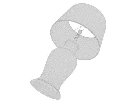 Table Lamp 01 3D Model