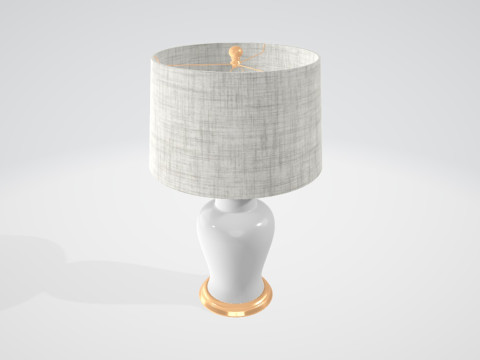 Table Lamp 01 Modèle 3D